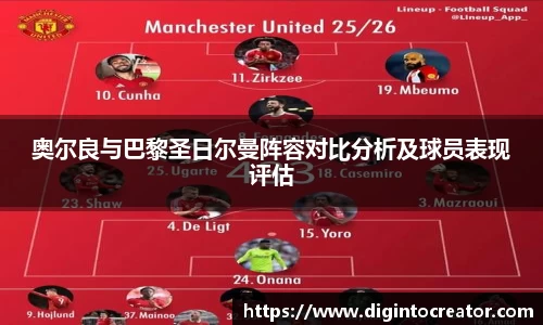 奥尔良与巴黎圣日尔曼阵容对比分析及球员表现评估
